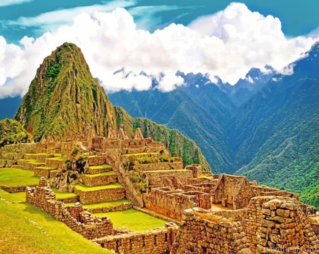 Machu Picchu Painting By Numbers Kits