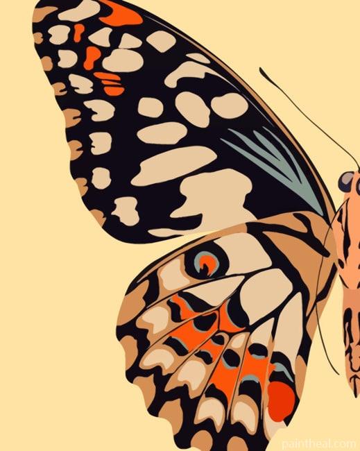 Butterfly Wing Painting By Numbers Kits
