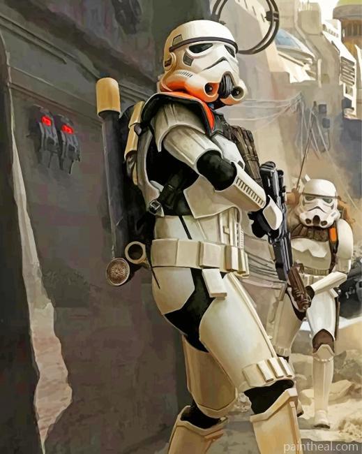 Stormtrooper Painting By Numbers Kits