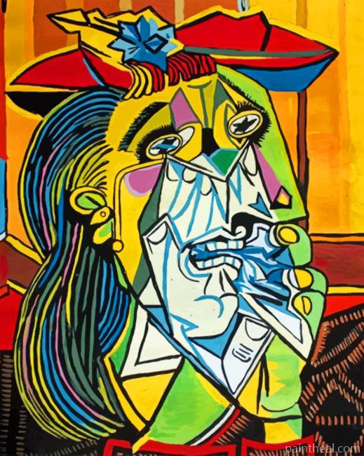 Weeping Woman Pablo Picasso Painting By Numbers Kits