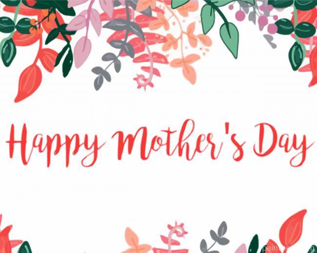 Mothers Day Painting By Numbers Kits