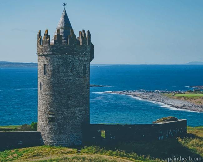 Doolin Tower In Ireland Painting By Numbers Kits