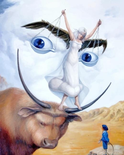 Salvador Dali Art Painting By Numbers Kits