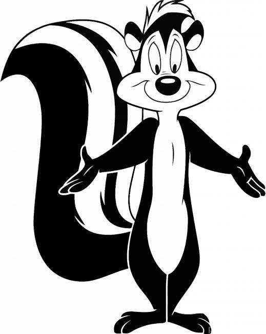 Pepe Le Pew Painting By Numbers Kits
