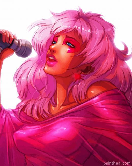 Jem And The Holograms Character Painting By Numbers Kits