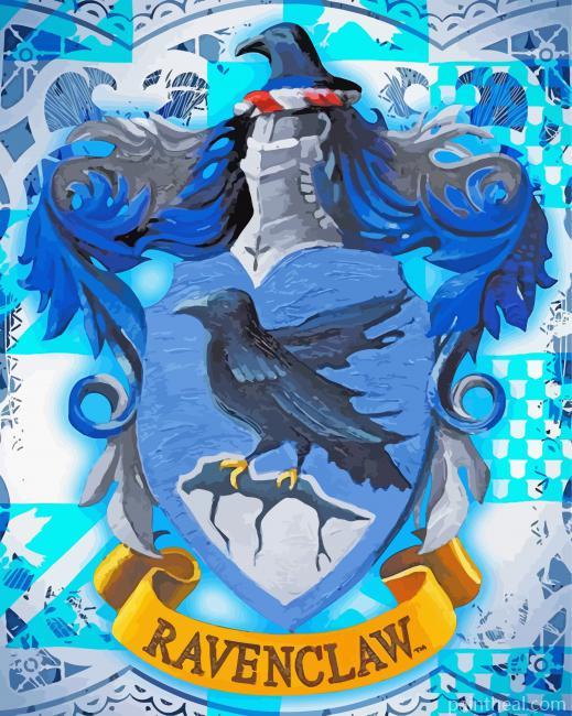 Ravenclaw Logo Painting By Numbers Kits