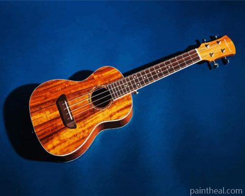 Ukulele Guitar Painting By Numbers Kits