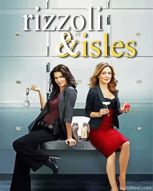 Rizzoli And Isles Tv Show Painting By Numbers Kits