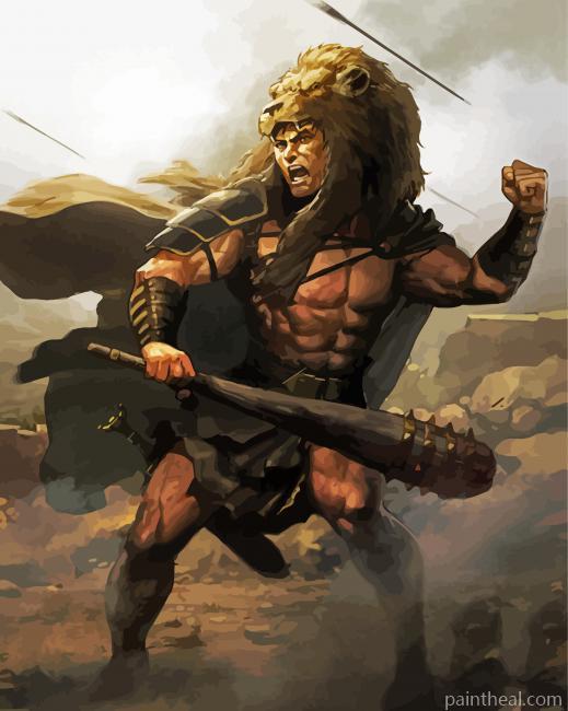 Aesthetic Hercules Painting By Numbers Kits