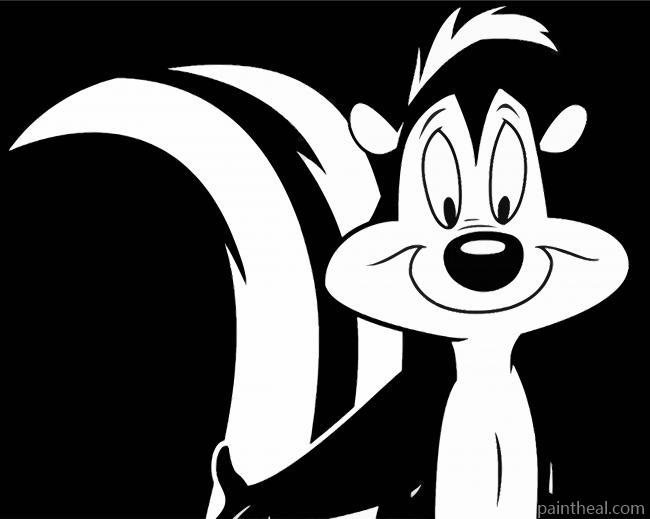 Aesthetic Pepe Le Pew Painting By Numbers Kits