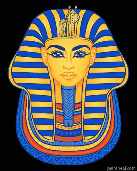 King Tutankhamun Painting By Numbers Kits