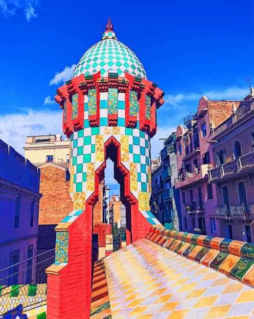 Casa Vicens Gaudi Painting By Numbers Kits