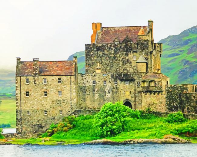 Scotland Castle Painting By Numbers Kits