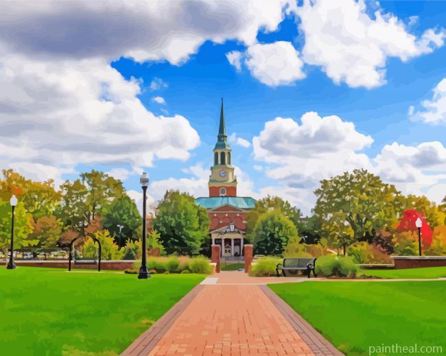 Wake Forest University Painting By Numbers Kits