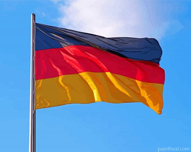 German Flag Painting By Numbers Kits
