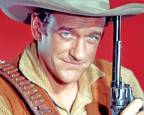 Matt Dillon Gunsmoke Painting By Numbers Kits