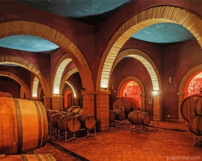 Wine Cellars Painting By Numbers Kits