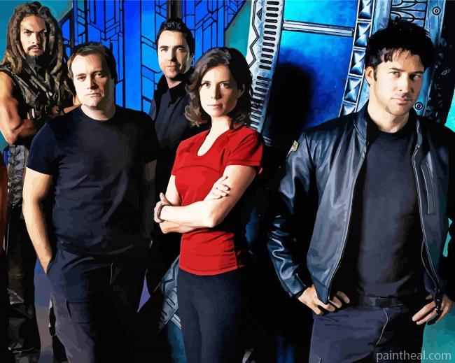Stargate Actors Painting By Numbers Kits