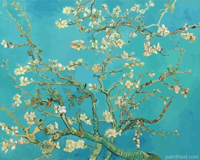 Almond Blossom Painting By Numbers Kits