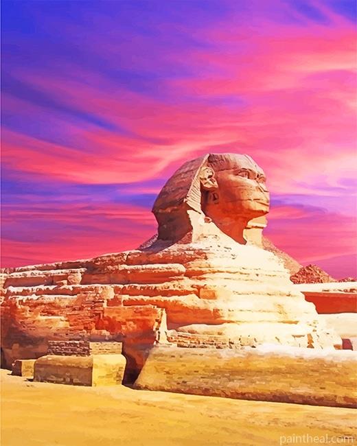 Great Sphinx Of Giza Painting By Numbers Kits