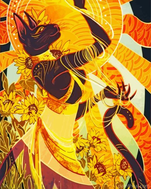 The Sun Tarot Painting By Numbers Kits