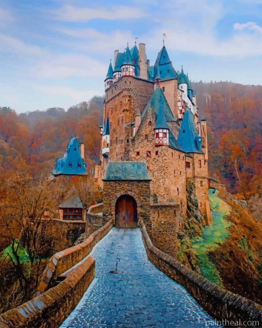 Eltz Castle Painting By Numbers Kits