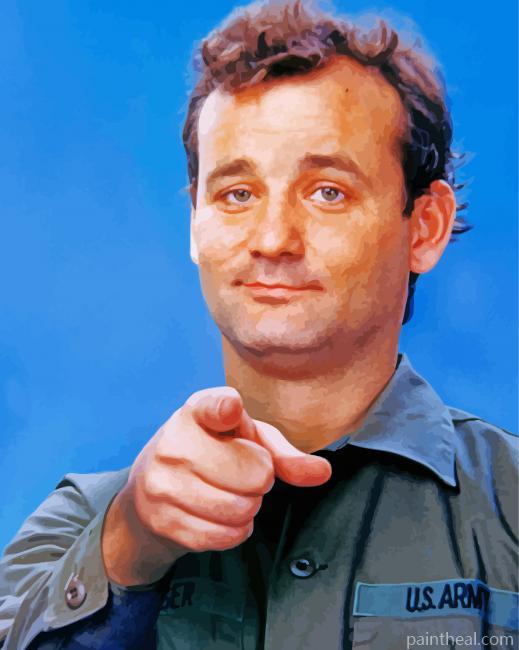 Stripes Bill Murray Painting By Numbers Kits