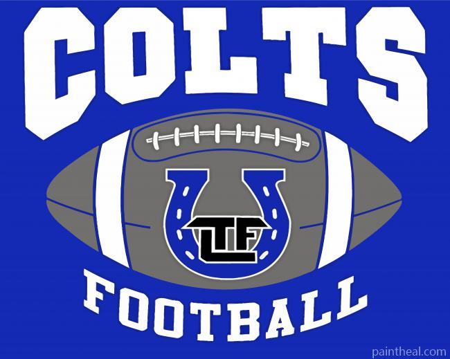 Colts Football Painting By Numbers Kits