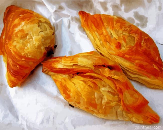 Delicious Pastizzi Painting By Numbers Kits