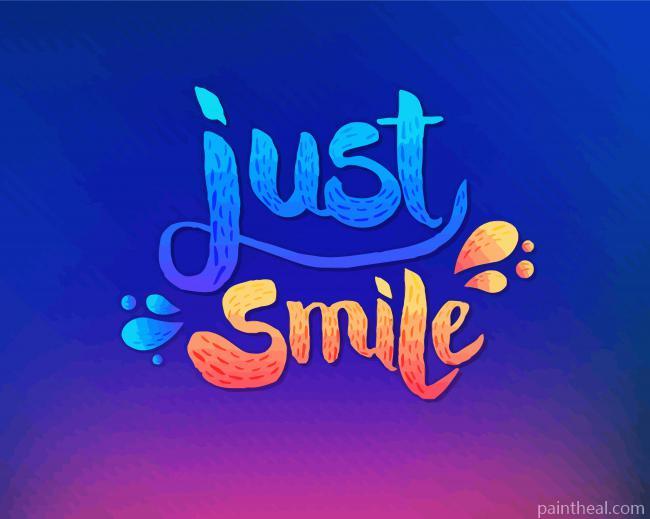 Just Smile Painting By Numbers Kits