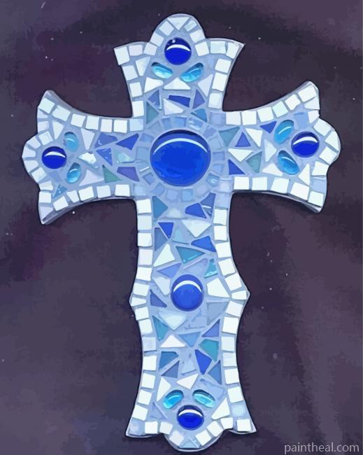 Blue Cross Painting By Numbers Kits