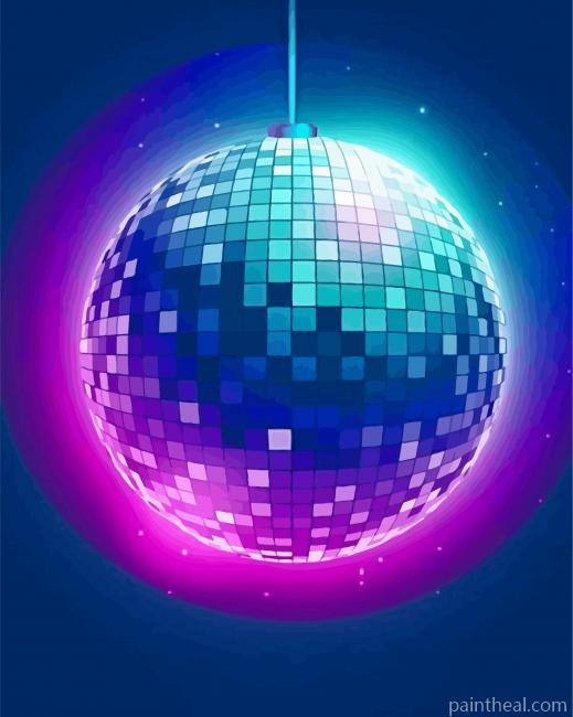 Disco Ball Painting By Numbers Kits
