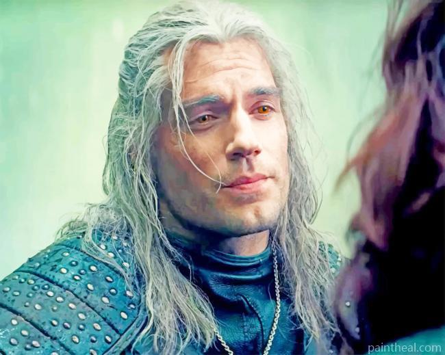 Geralt The Witcher Painting By Numbers Kits