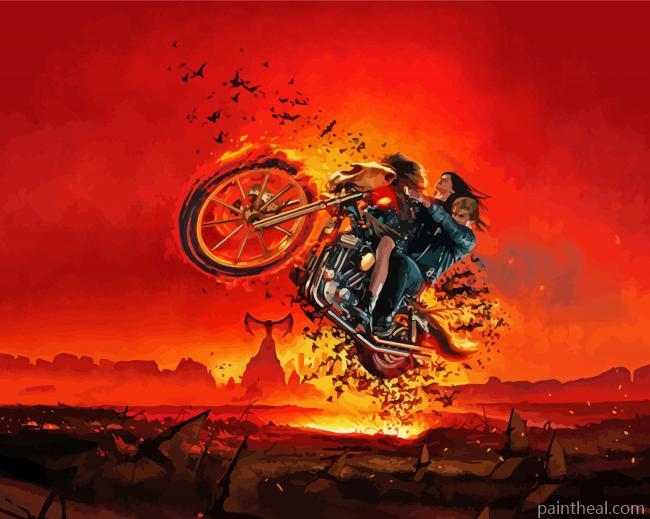Bat Out of Hell Painting By Numbers Kits