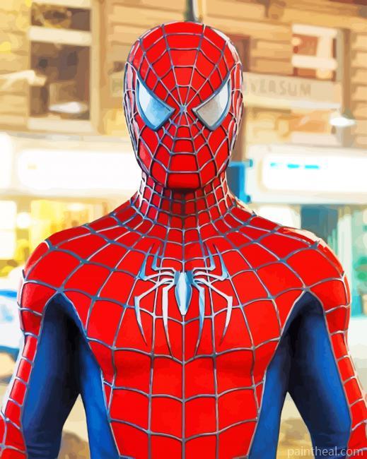 Spider Man Painting By Numbers Kits