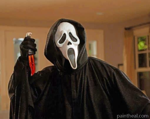 Ghostface Movie Painting By Numbers Kits