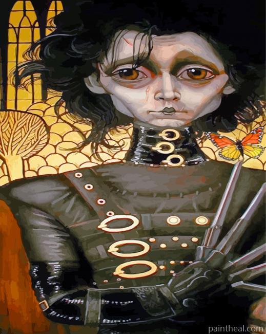 Aesthetic Edward Scissorhands Painting By Numbers Kits