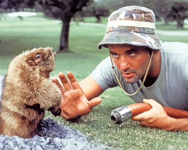 Aesthetic Bill Murray Painting By Numbers Kits