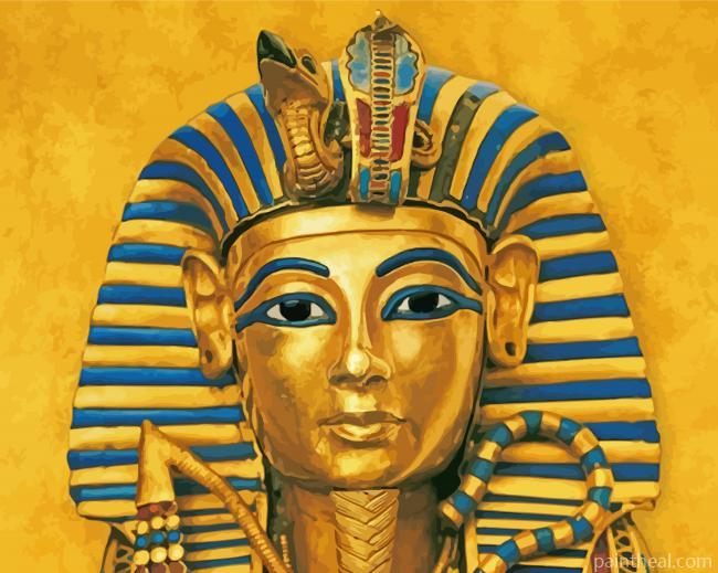 Aesthetic King Tutankhamun Painting By Numbers Kits