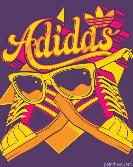 Adidas Illustration Painting By Numbers Kits