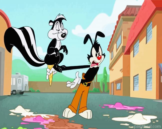 Pepe Le Pew Anime Painting By Numbers Kits