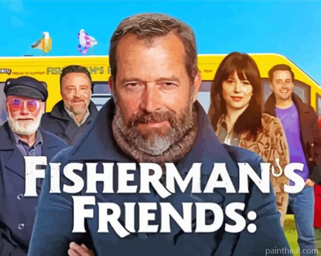 Fishermans Friends Poster Diamond Painting Painting By Numbers Kits