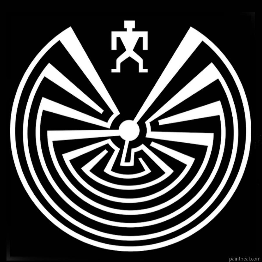 Man In The Maze Painting By Numbers Kits