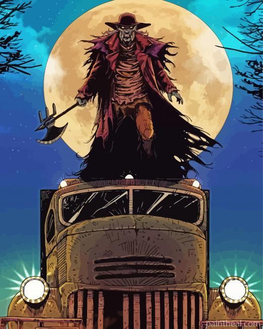 Jeepers Creepers Art Painting By Numbers Kits