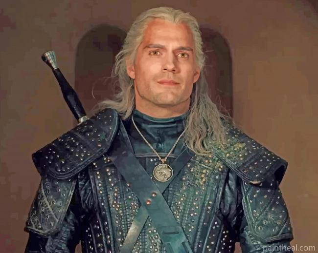 Fantasy The Witcher Serie Painting By Numbers Kits