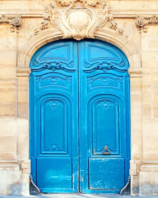 Blue Door Painting By Numbers Kits