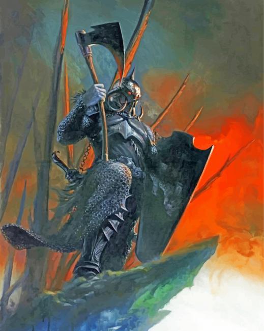 Death Dealer Painting By Numbers Kits