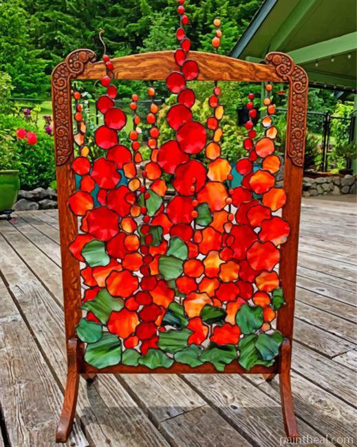 Aesthetic Stained Glass Painting By Numbers Kits