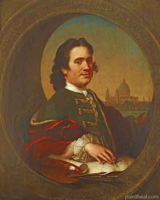 Canaletto Self Portrait Painting By Numbers Kits