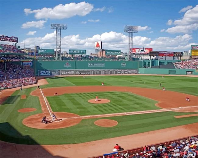 Fenway Park Painting By Numbers Kits